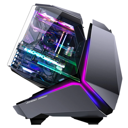 Корпус без блока питания/ Case JONSBO MOD-5, Full-Tower, TG, no fans, 2xUSB-A 3.0 + 1xUSB-C 3.2, ATX, mATX, mITX Gray