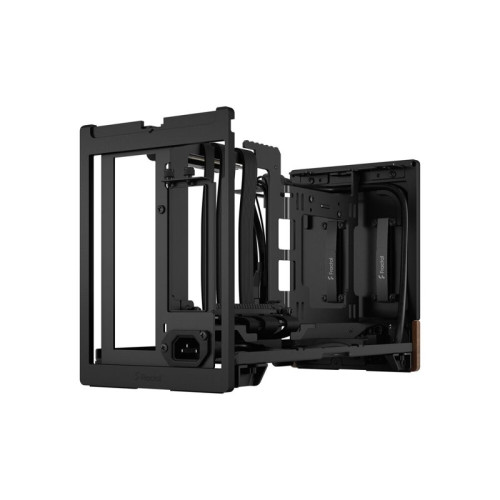 Корпус без блока питания/ Case Fractal Design Terra, Mini-Tower, no fans, 1xUSB-A 3.0 + 1xUSB 3.2 Type-C, SFX PSU Support, mITX Graphite