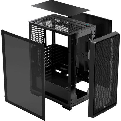 Корпус ПК без блока питания/ Case Ocypus Gamma C60 BK, Midi-Tower, TG, no fans, 1xUSB-A 3.0 + 2xUSB 2.0, ATX, mATX, mITX Black Корпус ПК без блока питания/ Case Ocypus Gamma C60 BK, Midi-Tower, TG, no fans, 1xUSB-A 3.0 + 2xUSB 2.0, ATX, mATX, mITX Black