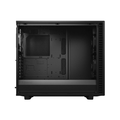 Корпус ПК без блока питания/ Case Fractal Design Define 7 TG Dark Tint, Midi-Tower, 3x140mm, 2xUSB-A 2.0 + 2xUSB-A 3.2 + 1xUSB 3.2 Type-C E-ATX, ATX, mATX, mITX Black