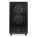 Корпус без блока питания/ HSPD M310, Mesh Mini-tower, Black, TG, 0.4 SPCC, 3x120mm ARGB mATX, mITX 180/280/160mm 1x2.5