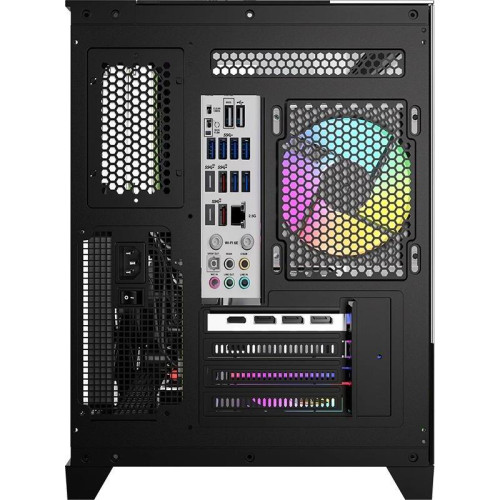 Корпус Formula Crystal Z9ML Floe черный без БП mATX 1xUSB3.0 1xUSB3.1 audio bott PSU