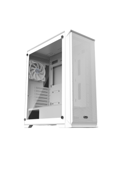 Корпус без блока питания/ Case Raijintek ARCADIA 41, Midi-Tower, TG, 1x120mm, 2xUSB-A 3.0 + 1xUSB-C, ATX, mATX, mITX White