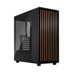 Корпус без блока питания/ Fractal Design North Charcoal Black TG Dark