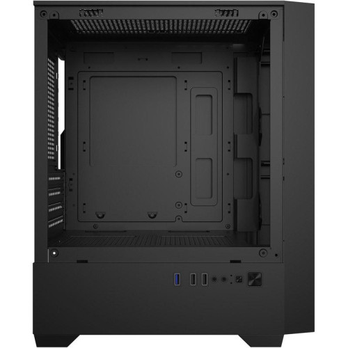 Корпус Oklick OCC-MN307 черный без БП mATX 8x120mm 2xUSB2.0 1xUSB3.0 audio bott PSU