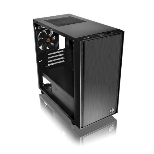 Корпус Thermaltake Versa H17 window черный без БП mATX 2xUSB2.0 1xUSB3.0 audio bott PSU