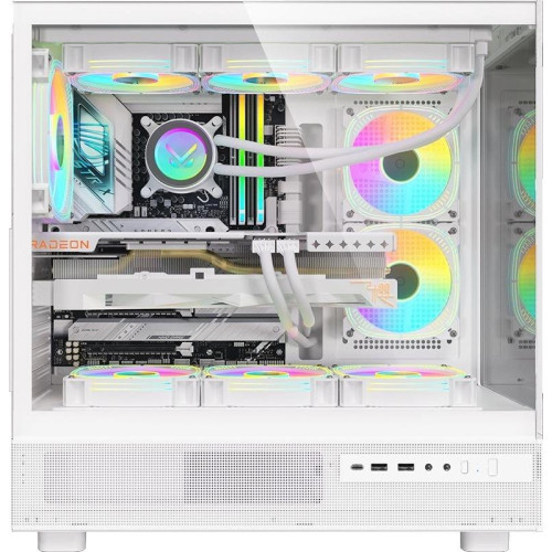 Корпус Formula Crystal Z8 белый ATX 9x120mm 6x140mm 1xUSB3.0 audio bott PSU [CRYSTAL Z8 W]