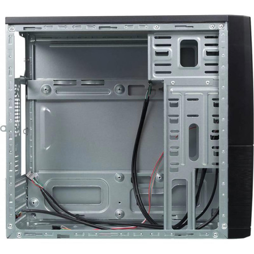 Корпус LinkWorld 727-21 черный mATX 2x80mm 2x92mm 4xUSB2.0 audio [727-21]