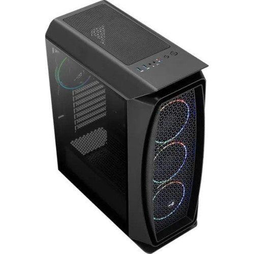 Корпус Aerocool Aero One Eclipse-G-BK-v1 черный ATX 4x120mm 2x140mm 2xUSB3.0 audio bott PSU [ACCM-PB17143.11]