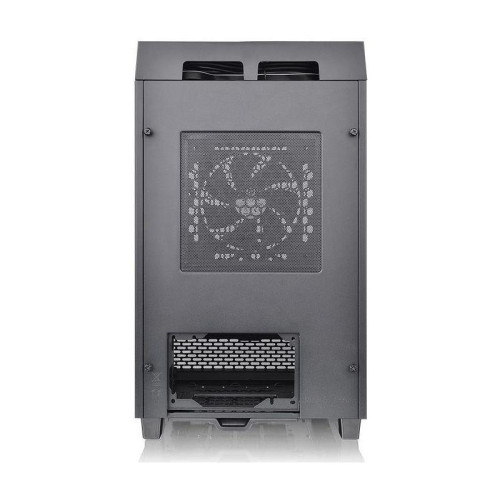 Корпус Thermaltake The Tower 100 черный miniITX 1x120mm 3x140mm 2xUSB3.0 audio bott PSU [CA-1R3-00S1WN-00]