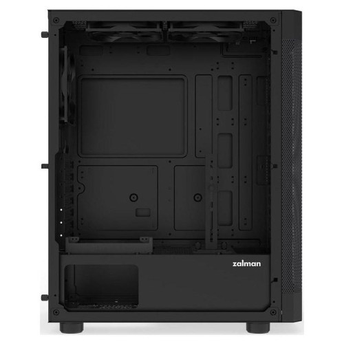 Корпус Zalman i4 черный ATX 8x120mm 6x140mm 1xUSB2.0 2xUSB3.0 audio bott PSU [I4 BLACK]