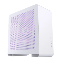 Корпус без блока питания/ Case JONSBO U4 PRO MESH, Midi-Tower, no fan, 1xUSB-A 3.2 + 1xUSB-C 3.2, ATX, mATX, mITX White