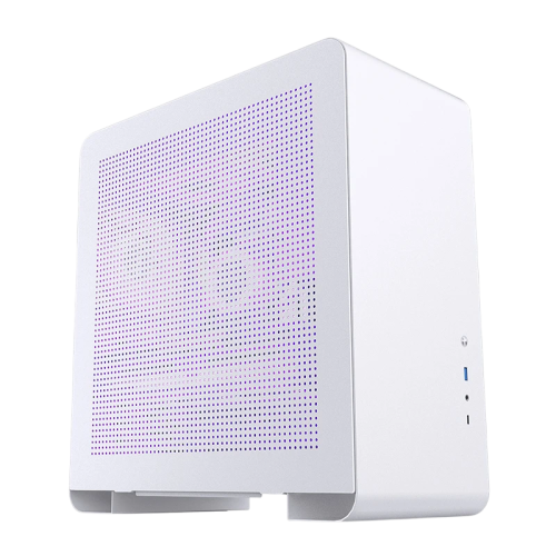 Корпус без блока питания/ Case JONSBO U4 PRO MESH, Midi-Tower, no fan, 1xUSB-A 3.2 + 1xUSB-C 3.2, ATX, mATX, mITX White