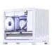 Корпус без блока питания/ Case JONSBO D32 PRO, Mini-Tower, TG, no fan, 2xUSB-A 3.2 + 1xUSB-C 3.2, mATX, mDTX, mITX White