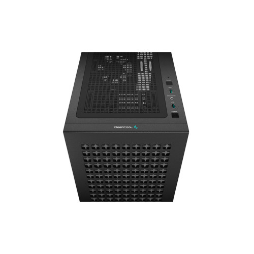 Корпус ПК без блока питания/ Deepcool Case CH370 Black