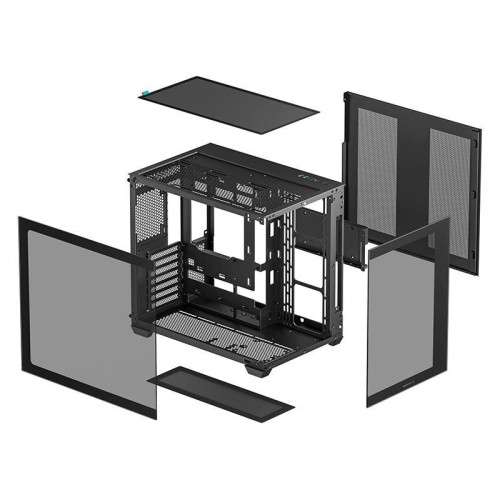 Корпус Deepcool CG530 черный ATX 2x120mm 2x140mm 2xUSB2.0 1xUSB3.0 audio bott PSU [R-CG530-BKNDA0-G-1]