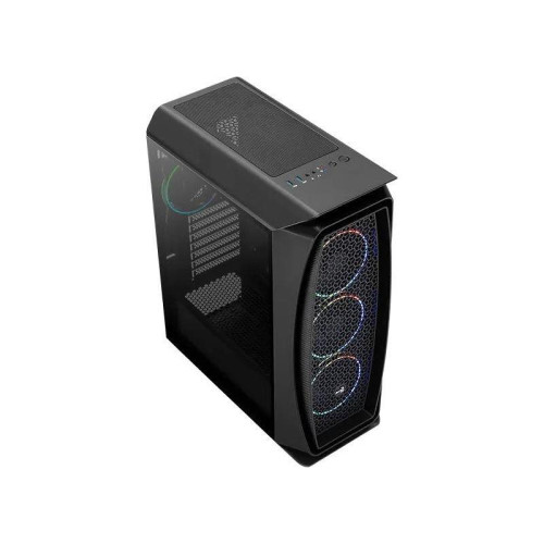 Корпус Aerocool Aero One Eclipse-G-BK-v1 черный ATX 4x120mm 2x140mm 2xUSB3.0 audio bott PSU [ACCM-PB17143.11]