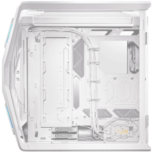 Корпус Asus Rog GR701 белый без БП E-ATX 7x120mm 3x140mm 4xUSB3.1 audio front door bott PSU
