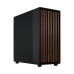 Корпус без блока питания/ Case Fractal Design North XL, Full-Tower, 3x140mm, 2xUSB-A 3.0 + 1xUSB 3.2 Type-C E-ATX, ATX, mATX, mITX Wood panel Charcoal Black