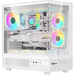 Корпус Formula Crystal Z8 белый ATX 9x120mm 6x140mm 1xUSB3.0 audio bott PSU [CRYSTAL Z8 W]