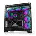 Корпус без блока питания/ Case Raijintek ATREUS BT7, Midi-Tower, TG, 7x120mm ARGB, 2xUSB-A 3.0 + 1xUSB Type-C , E-ATX, ATX, mATX, mITX Black