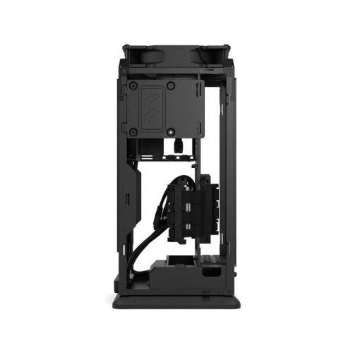 Корпус без блока питания/ Case Fractal Design Mood, Mini-Tower, 1x180mm, 2xUSB-A 3.0 + 1xUSB 3.2 Type-C, SFX PSU Support, mITX Black