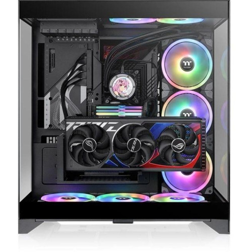 Корпус Thermaltake CTE E550 TG черный ATX 8x120mm 6x140mm 2xUSB3.0 audio bott PSU [CA-1Z8-00M1WN-00]