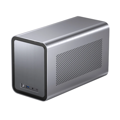 Корпус без блока питания/ Case JONSBO N1, Desktop SFF, 1x140mm, 1xUSB-A 3.0 + 1xUSB-C 3.2, SFX PSU Support, mITX Gray