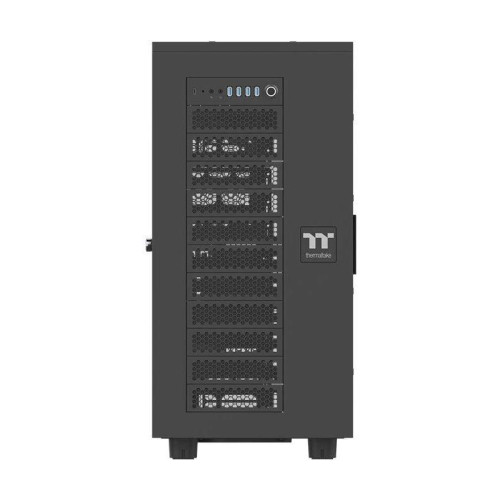 Корпус Thermaltake AX700 Glass черный без БП XL-ATX 18x120mm 18x140mm 2x200mm 4xUSB3.0 audio bott PSU