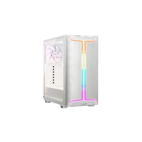 Корпус ПК без блока питания/ Case be quiet! PURE BASE 501 DX, Midi-Tower, TG, 3x140mm, 2xUSB-A 3.2, 1xUSB 3.2 Type-C, ATX, mATX, mITX White