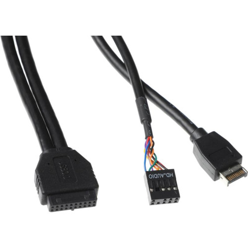 Корпус Lian-Li Lancool III черный без БП ATX 10x120mm 3x140mm 2xUSB3.0 audio bott PSU