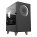 Корпус без блока питания/ WIZMAX M-ATX Mini Tower case EM1 Woofer Black