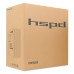 Корпус без блока питания/ HSPD M520, Mesh Mid Tower, Black, slide TG, 0.45 SPCC, 4x120mm ARGB ATX, mATX, mITX 160/330/184mm 2x2.5