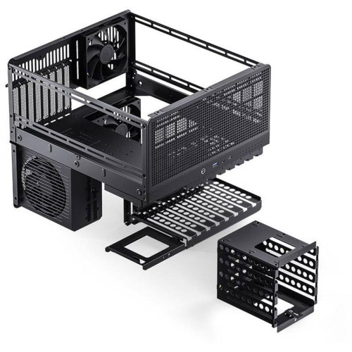 Корпус без блока питания/ Jonsbo N5 black, Mini-Tower, 3x120mm, ATX, E-ATX, mATX, mITX, XL-ATX, 1xUSB3.2 Gen2 Type-C, 1xUSB3.0, 1xAUDIO, Wood panel Корпус без блока питания/ Jonsbo N5 black, Mini-Tower, 3x120mm, ATX, E-ATX, mATX, mITX, XL-ATX, 1xUSB3.2 Gen2 Type-C, 1xUSB3.0, 1xAUDIO, Wood panel