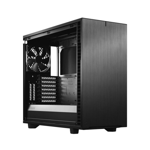 Корпус ПК без блока питания/ Case Fractal Design Define 7 TG Dark Tint, Midi-Tower, 3x140mm, 2xUSB-A 2.0 + 2xUSB-A 3.2 + 1xUSB 3.2 Type-C E-ATX, ATX, mATX, mITX Black