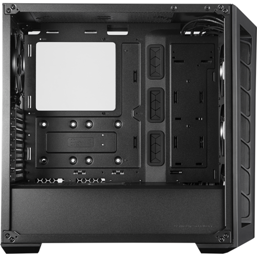 Корпус без БП/ Cooler Master MasterBox MB530P, 2xUSB3.0, 2xUSB2.0, 1x120 Fan, 3x120RGB fan, w/o PSU, Black, ATX