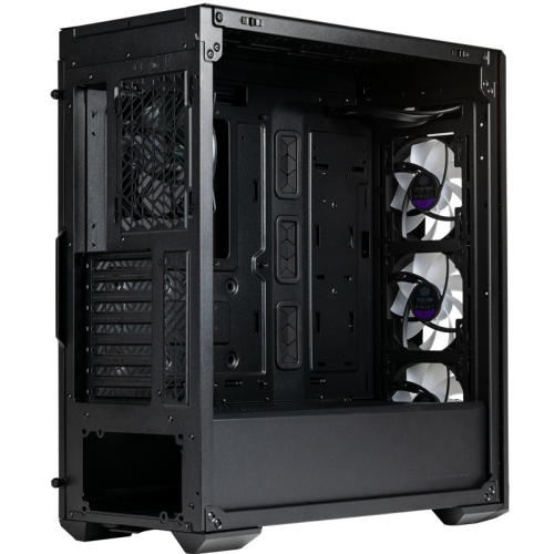 Корпус без БП/ Cooler Master MasterBox 520 U3x1,U3.1type Cx1,Audio,ARGB fanx3,front TG panel