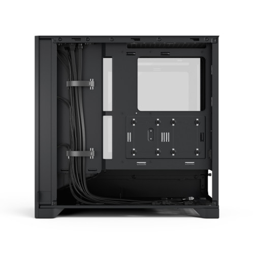 Корпус ПК без блока питания/ Case Fractal Design Pop 2 Air TG RGB, Midi-Tower, 3x120mm, 1xUSB-C + 1xUSB-A 3.2 ATX, mATX, mITX Black