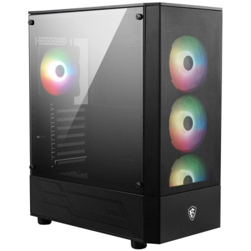 Корпус MSI MAG FORGE 112R черный ATX 2x120mm 4x140mm 2xUSB3.0 audio bott PSU [306-7G16X23-809]