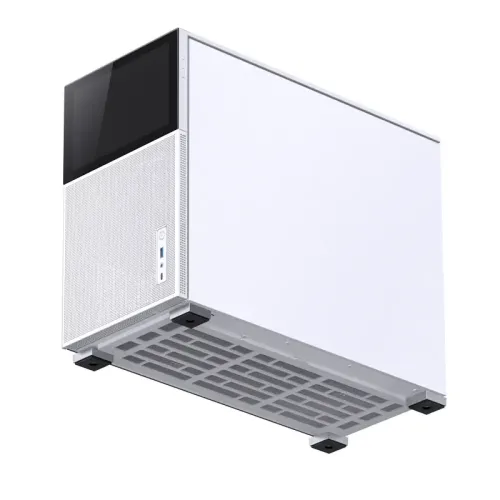 Корпус без блока питания/ Case JONSBO D31 MESH SCREEN, Mini-Tower, TG, no fans, 1xUSB-A 3.0 + 1xUSB-C 3.2, mATX, mDTX, mITX White
