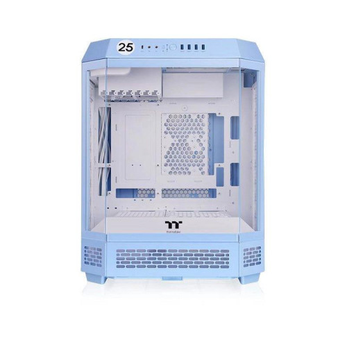 Корпус Thermaltake The Tower 600 Hydrangea голубой ATX 13x120mm 9x140mm 4xUSB3.0 audio bott PSU [CA-1Z1-00MFWN-00]
