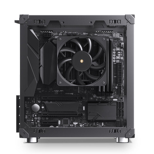 Корпус без блока питания/ Корпус JONSBO C6 Black MATX без БП, mini-ITX, micro-ATX, черный