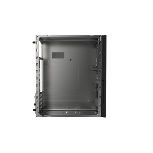 Корпус ПК без блока питания/ Case MSI PRO SHIELD M100P, Midi-Tower, 1x80mm, 2xUSB 3.2, 2xUSB 2.0, mATX, mITX Black