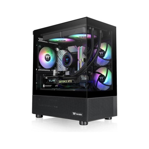 Корпус Thermaltake View 170 TG ARGB черный mATX 5x120mm 2x140mm 1x200mm 2xUSB3.0 audio bott PSU [CA-1Z4-00M1WN-00]