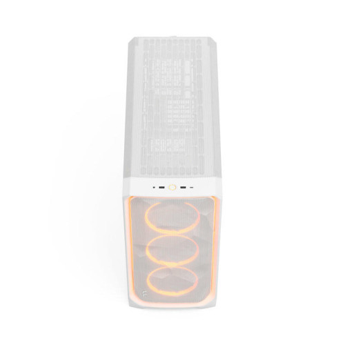 Корпус ПК без блока питания/ Case Fractal Design Meshify 3 XL Ambience Pro RGB TG Clear Tint, Full-Tower, 3x140mm ARGB, 2xUSB-A 3.2 + 1xUSB 3.2 Type-C SSI-EEB, SSI-CEB, E-ATX, ATX, mATX, mITX, White
