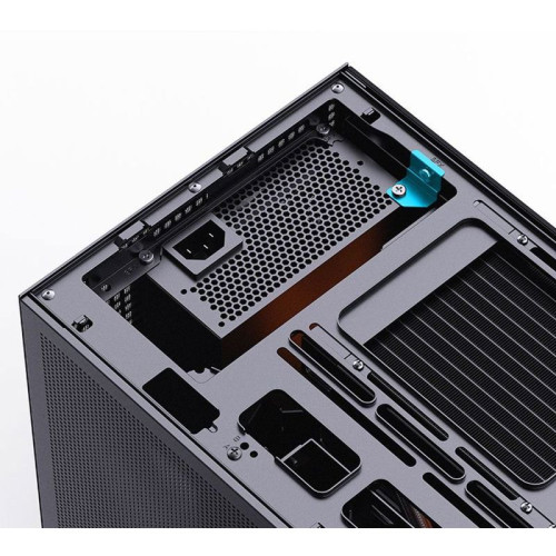 Корпус без блока питания/ Jonsbo D32 PRO BLACK, Mini-Tower , no fans, mATX, mITX,  2xUSB3.2 Gen1 Type-A, 1xUSB3.2 Gen 2 Type-C, 1xAUDIO, 1xMIC