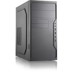 Корпус с блоком питания 450Вт./ Case Foxline FL-733R, mATX, 2x5.25EXT, 2x3.5EXT, 5x3.5INT, 2xUSB3.0, 2xUSB2.0, HDA, w/o FAN, w/450W ATX PSU, w/1.2m EU pwr cord