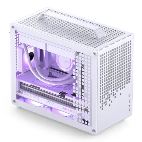 Корпус без блока питания/ Case JONSBO Z20, Mini-Tower, TG, no fan, 1xUSB-A 3.2 + 1xUSB-C 3.2, mATX, mITX White Корпус без блока питания/ Case JONSBO Z20, Mini-Tower, TG, no fan, 1xUSB-A 3.2 + 1xUSB-C 3.2, mATX, mITX White