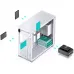 Корпус без блока питания/ Case JONSBO D41 STD, Midi-Tower, TG, no fan, 1xUSB-A 3.2 + 1xUSB-C 3.2, ATX, mATX White