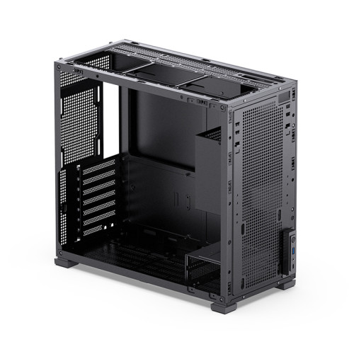 Корпус без блока питания/ Корпус JONSBO D41 STD SC Black ATX без БП, боковая панель из закаленного стекла, 8